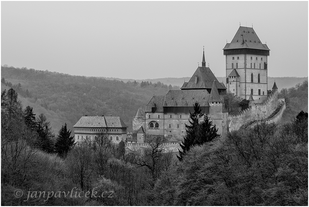 Karlštejn, gotický hrad