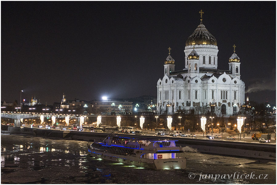 Katedrála Krista Spasitele, Moskva, Rusko