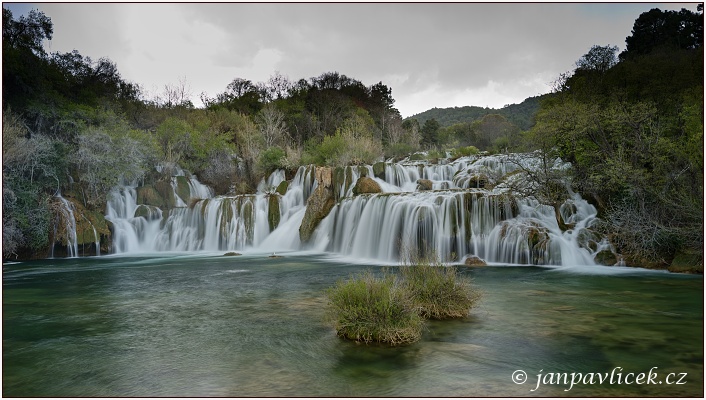 Skradinski Buk, Skradinský vodopád, NP KRKA, CHORVATSKO