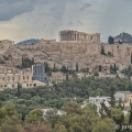 ACROPOLIS-PARTHENON, VPRAVO LYKAVITOS, VLEVO DOLE DIVADLO ODEON... | fotografie