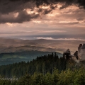 Kašperk před bouřkou , Šumava | fotografie