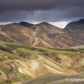 Pohoří  Rhyolite Mountains, Landmannalaugar, Island | fotografie