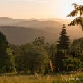 Z Kamenné hlavy, vlevo Almberg (1106), na horizontu Luzný... | fotografie